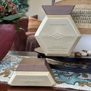 Brand New Blake Brown Strengthening Duo Sandalwood Vanille Shampoo & Mask